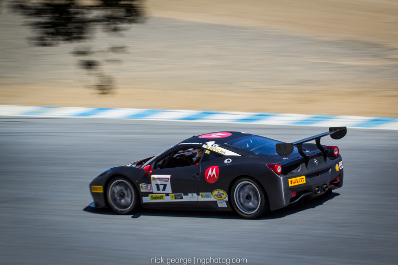 Illustration for article titled Ferrari Challenge at Laguna Seca